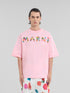 MARNI T-Shirt With Bouquet Marni Logo Mens Apparel